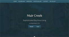 Desktop Screenshot of muircreekapts.com